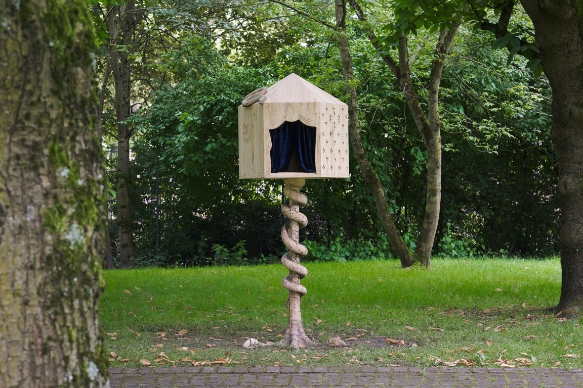 Fotograf: Mareike Tocha · Courtesy of Paulina Olowska Studio · Gefördert von der Stiftung Skulpturenpark Köln · © Stiftung Skulpturenpark Köln, 2024